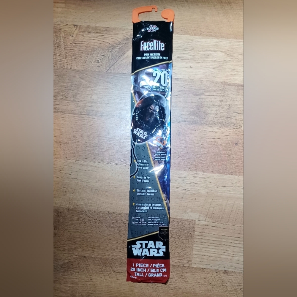 Star Wars Darth Vader Poly Face Kite NWT